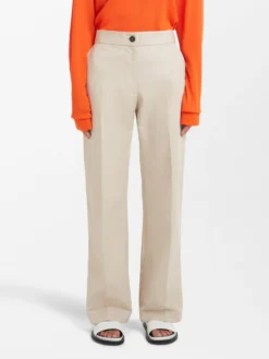 Studio Nicholson Reynosa Pant In Pearl -Studio Nicholson REYNOSAPANTPEARL3 scaled