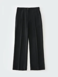 Studio Nicholson Reynosa Basket Weave Pant In Black -Studio Nicholson REYNOSASNW 1182BASKETWEAVETAILRNGBLACK 966 FS scaled