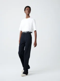 Studio Nicholson Rie Pant In Darkest Navy -Studio Nicholson RIEPANTDNAVY4 f0cce2cc 3cd9 4923 be17 1a9360492b63 scaled