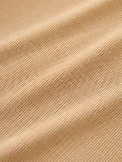 Studio Nicholson Rond T-Shirt In Sand -Studio Nicholson RONDSNW 1385LYOCELLRIBJERSEYSAND 193 scaled