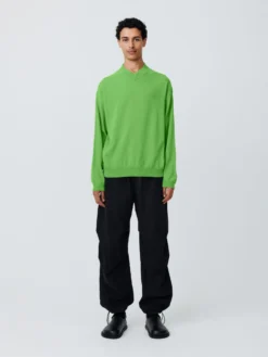 Studio Nicholson Roth Knit In Tennis Green