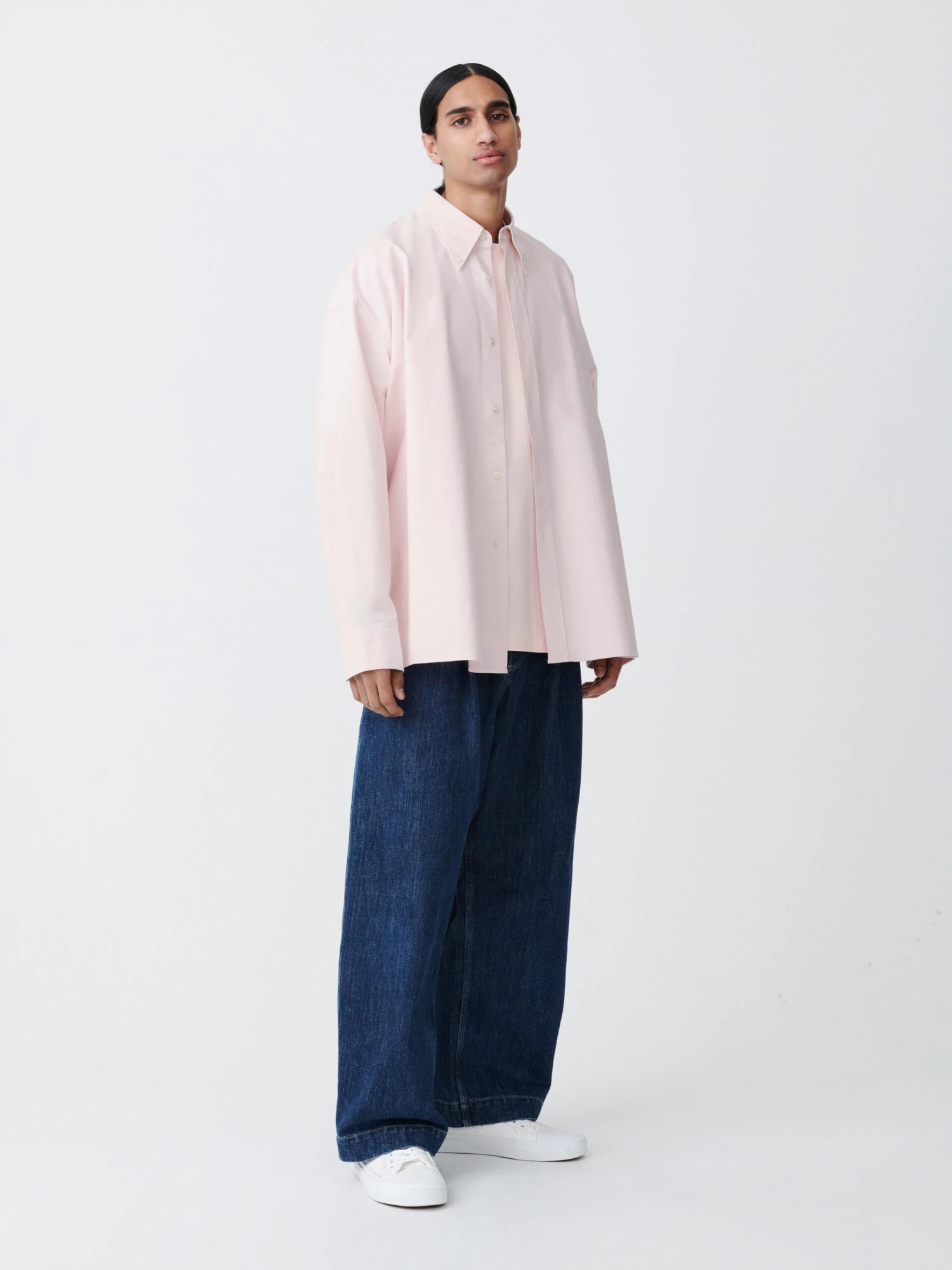 Studio Nicholson Ruskin Shirt In Miami Pink 3 Studio Nicholson Ruskin Shirt In Miami Pink - Image 3