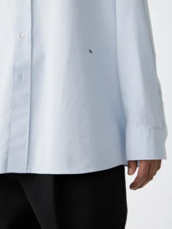 Studio Nicholson Ruskin Shirt In Oxford Blue 9 Studio Nicholson Ruskin Shirt In Oxford Blue -Studio Nicholson RUSKINSHIRTOXFORDBLUE3 scaled