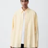 Studio Nicholson Ruskin Shirt In Sorbet
