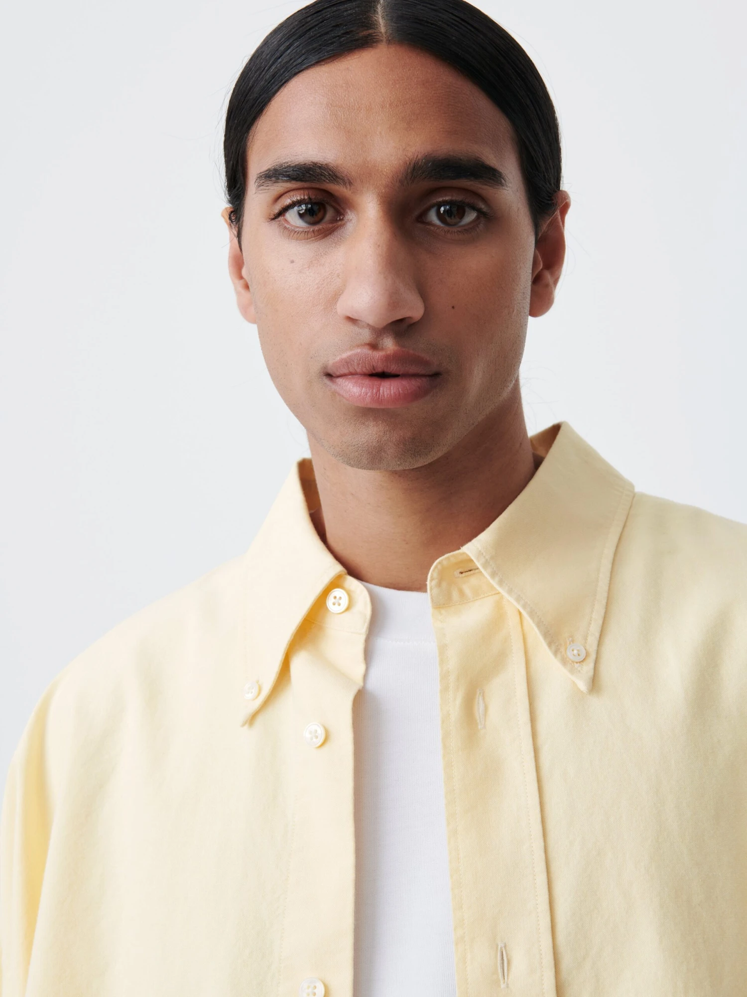 Studio Nicholson Ruskin Shirt In Sorbet 5 Studio Nicholson Ruskin Shirt In Sorbet - Image 5