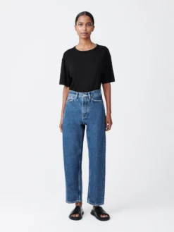 Studio Nicholson Ruthe Denim Pant In Beach Fade