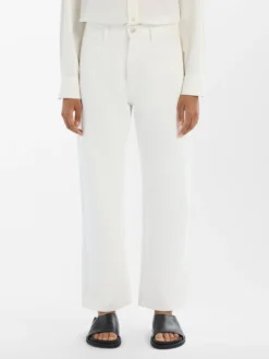 Studio Nicholson Ruthe Selvedge Jean In Optic White -Studio Nicholson RUTHEDENIMPANTOPTICWHITE4 scaled