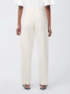 Studio Nicholson Ruthe Denim Pant In Parchment 12 Studio Nicholson Ruthe Denim Pant In Parchment -Studio Nicholson RUTHEDENIMPANTPARCHMENT4 scaled