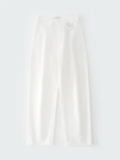 Studio Nicholson Ruthe Denim Pant In Parchment 14 Studio Nicholson Ruthe Denim Pant In Parchment -Studio Nicholson RUTHESNW 142214ozREGENDENIMPARCHMENT 0064 FS scaled