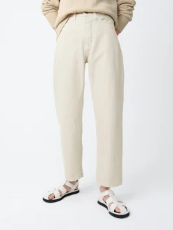 Studio Nicholson Ruthe Denim Pant In Dove 11 Studio Nicholson Ruthe Denim Pant In Dove -Studio Nicholson RUTHESNW 1422RCYCLDGRMNTDYEDNMDOVE4 scaled