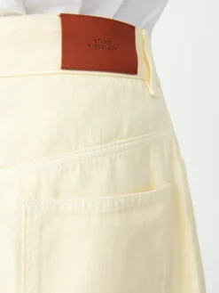 Studio Nicholson Reverse Denim Short In Granita -Studio Nicholson Reverse granita5 scaled