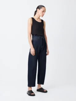 Studio Nicholson Ruthe Denim Pant In Raw Indigo