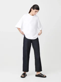 Studio Nicholson Ruthe Selvedge Jean In Indigo -Studio Nicholson RutheSelvedgeJeaninIndigo5 scaled