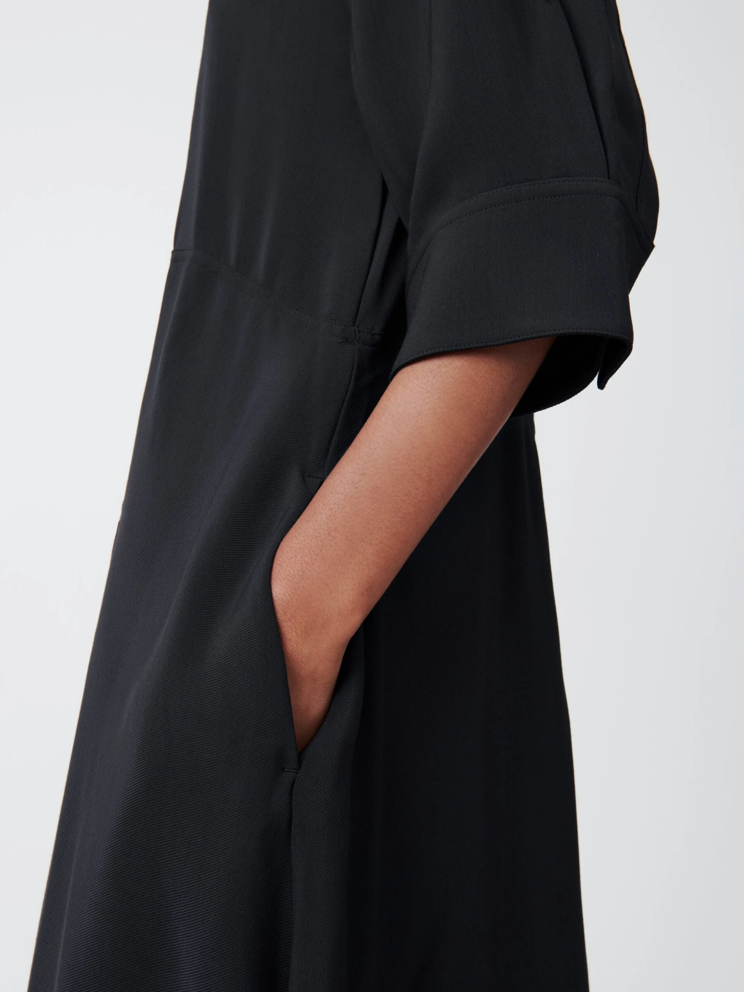 Studio Nicholson Sabo Dress In Darkest Navy 5 Studio Nicholson Sabo Dress In Darkest Navy - Image 5