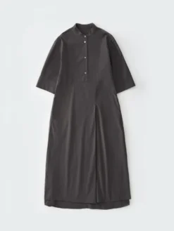 Studio Nicholson Sabo Cotton Dress In Asphalt 12 Studio Nicholson Sabo Cotton Dress In Asphalt -Studio Nicholson SABOSNW 1371POWDERCOTTONASPHALT 171 FS scaled