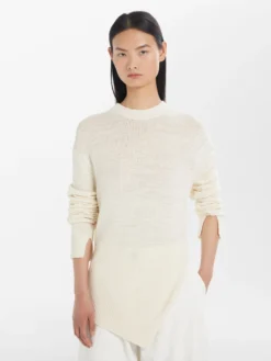 Studio Nicholson Sanpo Knit In Cream