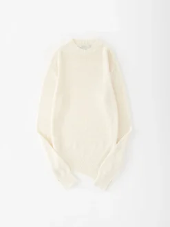 Studio Nicholson Sanpo Knit In Cream -Studio Nicholson SANPOSNW 1162KNITCREAM FS scaled