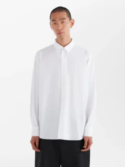 Studio Nicholson Santo Shirt In Optic White