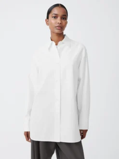 Studio Nicholson Santos Oxford Shirt In Optic White
