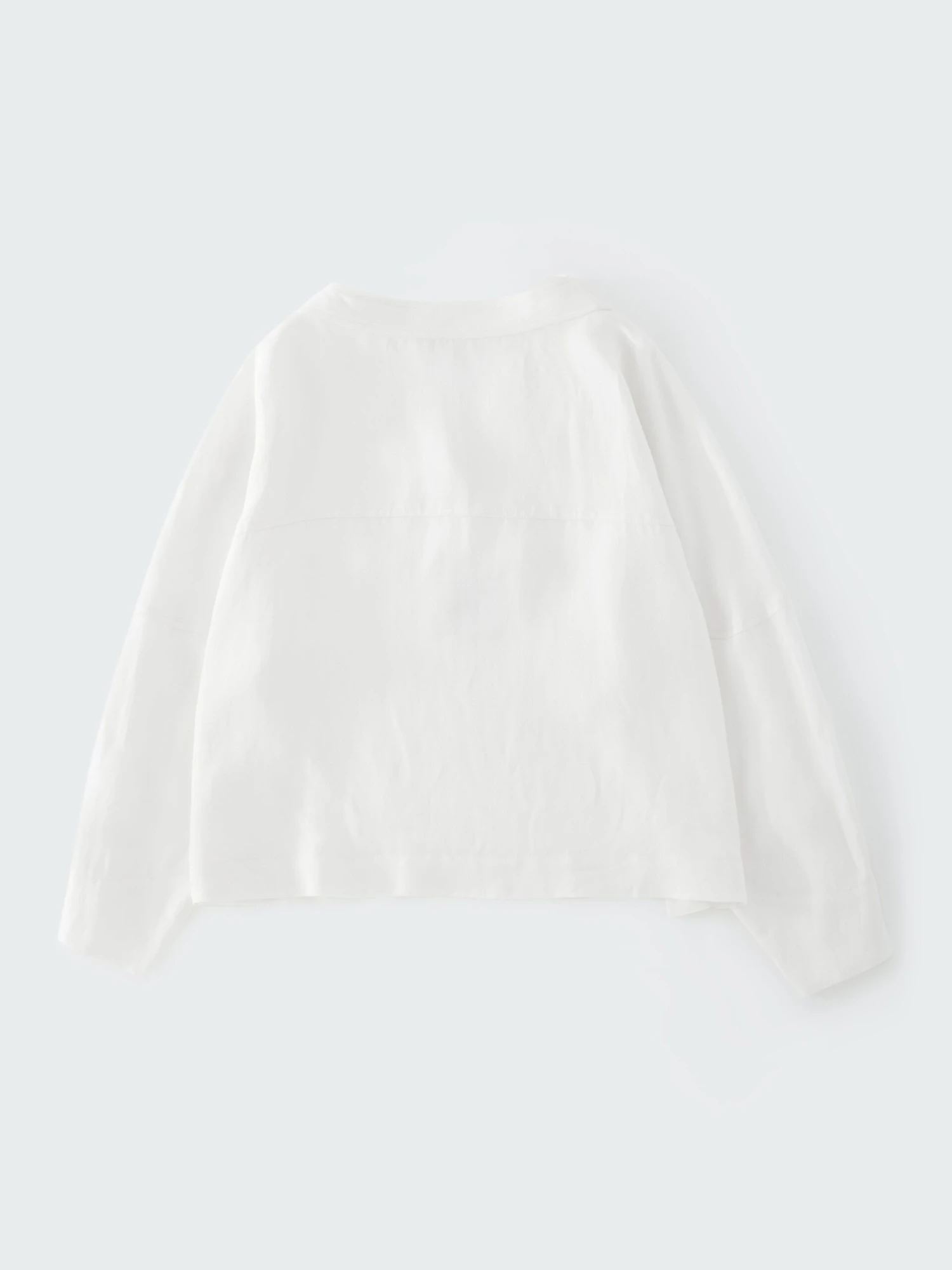 Studio Nicholson Sarr Top In Parchment 6 Studio Nicholson Sarr Top In Parchment - Image 6