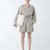 Studio Nicholson Sawel Short In Pebble Black