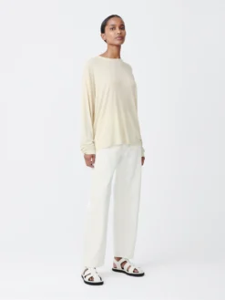 Studio Nicholson Simmons Lyocell T-Shirt In Bamboo 8 Studio Nicholson Simmons Lyocell T-Shirt In Bamboo -Studio Nicholson SIMMONSLYOCELLTEEBAMBOO2 scaled