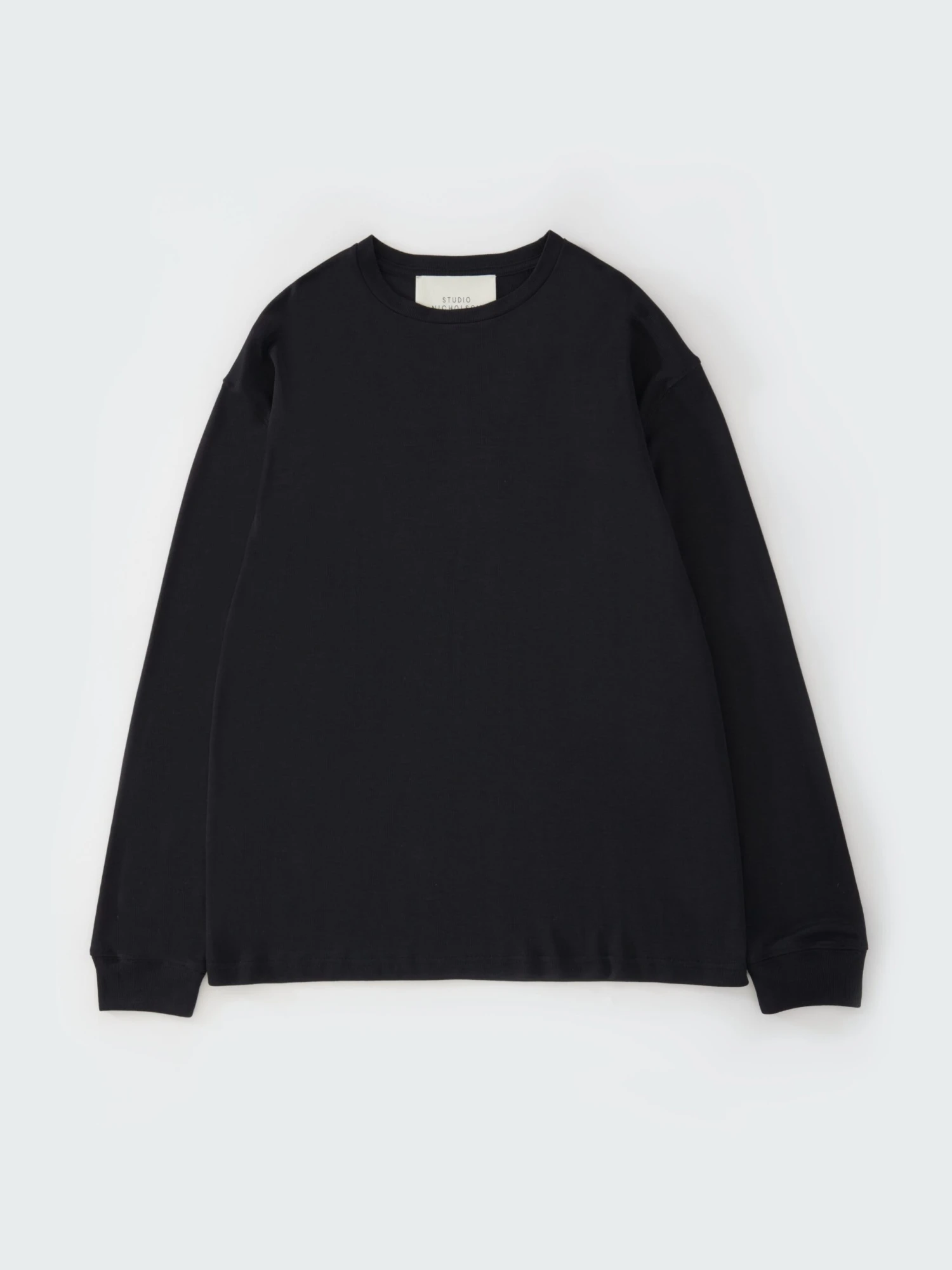 Studio Nicholson Simmons Lyocell T-Shirt In Darkest Navy 5 Studio Nicholson Simmons Lyocell T-Shirt In Darkest Navy - Image 5