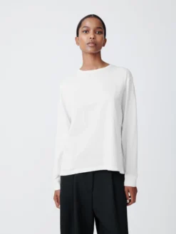 Studio Nicholson Simmons T-Shirt In Optic White