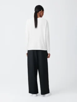 Studio Nicholson Simmons T-Shirt In Optic White 10 Studio Nicholson Simmons T-Shirt In Optic White -Studio Nicholson SIMMONSTEEOPTICWHITE3 scaled