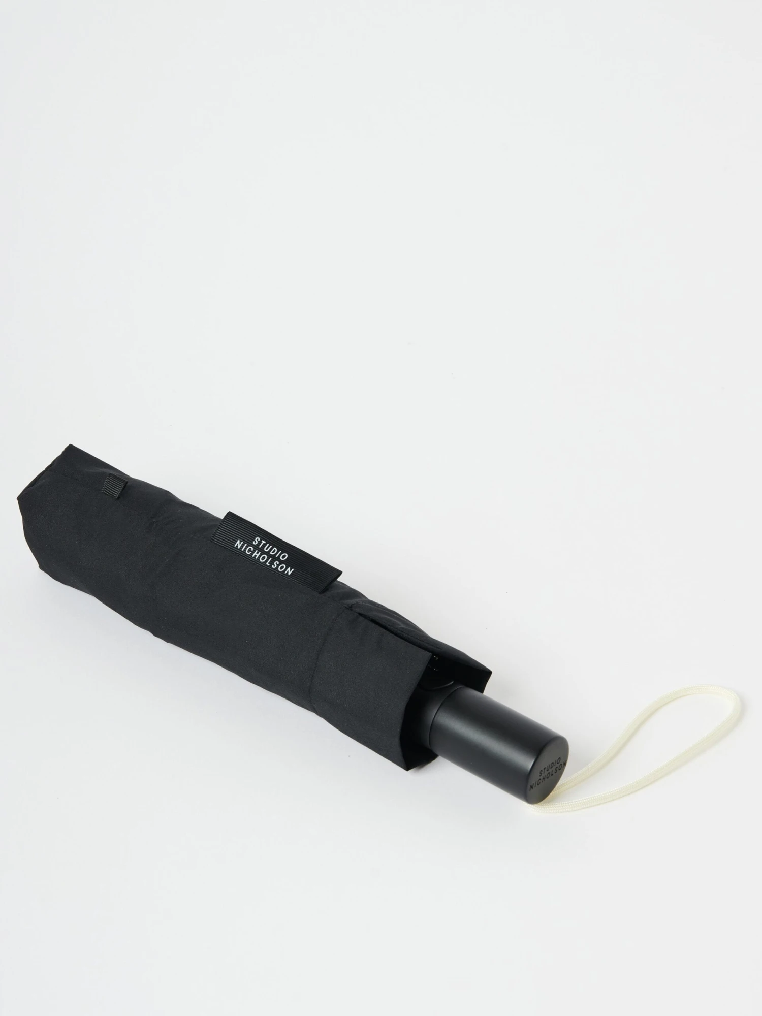 Studio Nicholson SN X London Undercover Umbrella In Black 3 Studio Nicholson SN X London Undercover Umbrella In Black - Image 3