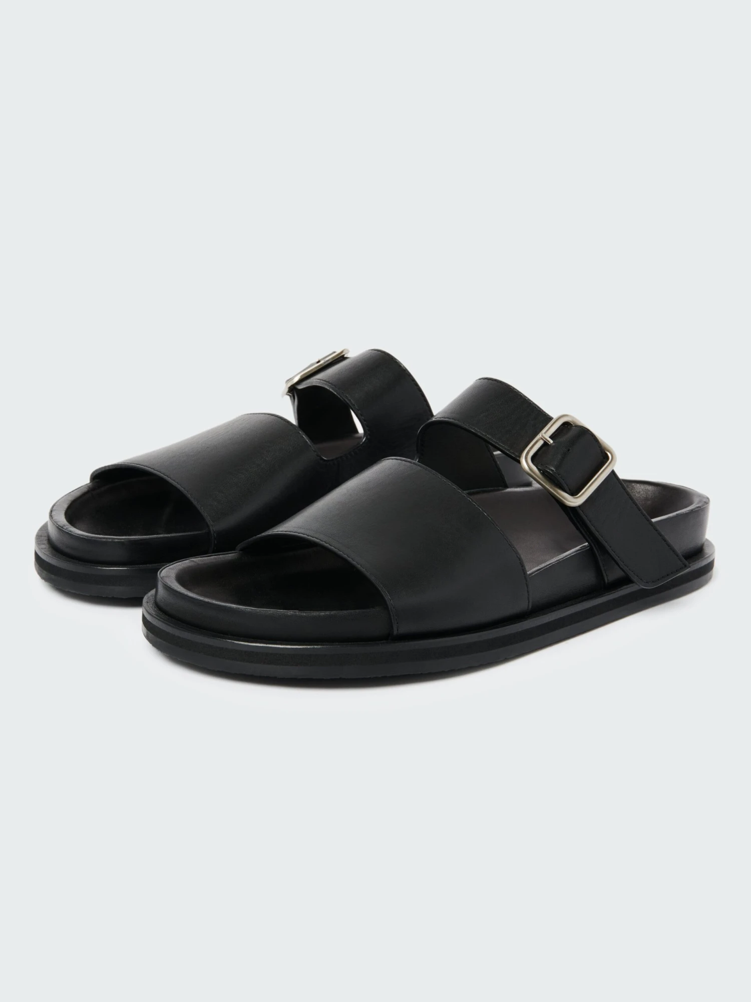 Studio Nicholson Women's Sole Sandal In Black 1 Studio Nicholson Women's Sole Sandal In Black