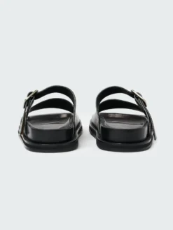 Studio Nicholson Men's Sole Sandal In Black -Studio Nicholson SOLESNW 1157SOFTCALFLEATHERBLACK 0182 02232d33 cf1c 4fd6 ac63 e4c802975224 scaled