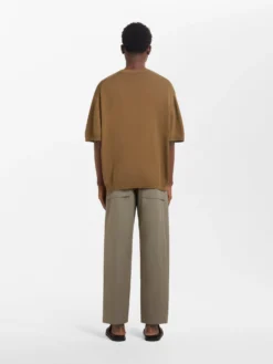 Studio Nicholson Sonar Knit In Almond -Studio Nicholson SONARKNITINALMOND2 scaled