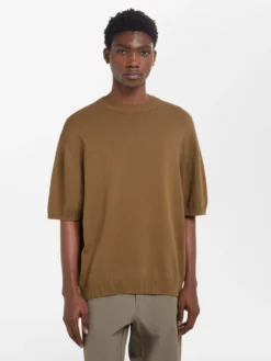 Studio Nicholson Sonar Knit In Almond -Studio Nicholson SONARKNITINALMOND3 scaled