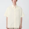 Studio Nicholson Sorono Shirt In Parchment