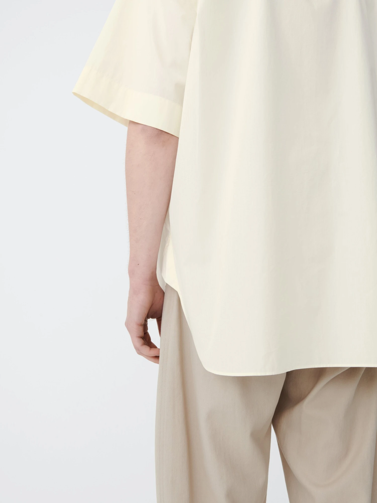 Studio Nicholson Sorono Shirt In Parchment 3 Studio Nicholson Sorono Shirt In Parchment - Image 3