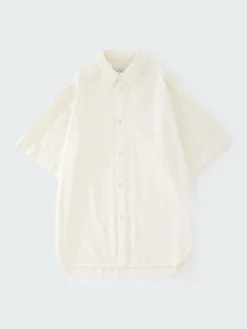 Studio Nicholson Sorono Denim Shirt In Parchment 16 Studio Nicholson Sorono Denim Shirt In Parchment -Studio Nicholson SORONOSNM 8838OZJAPANESEDENIMPARCHMENT 0018 FS scaled