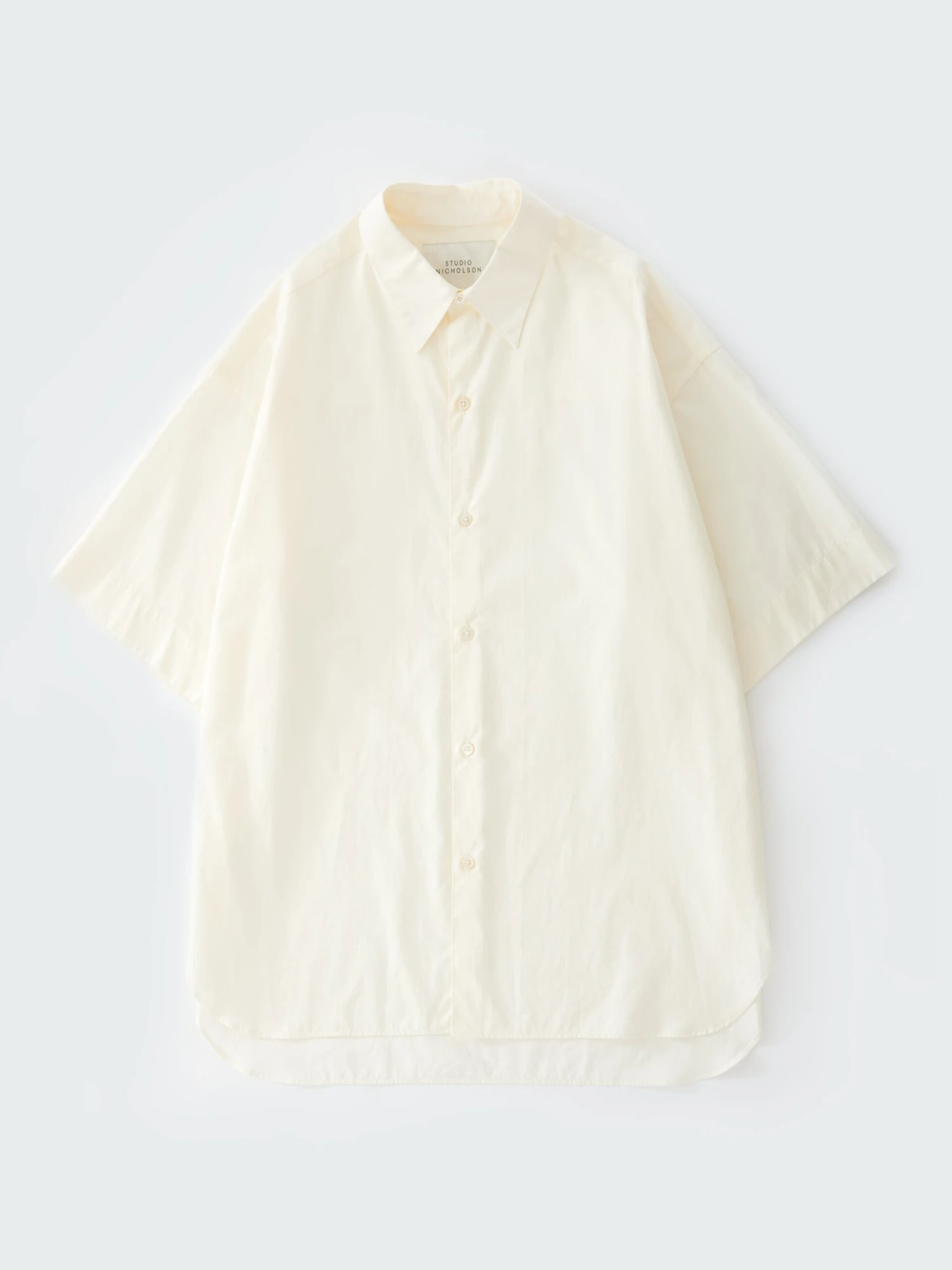 Studio Nicholson Sorono Shirt In Parchment 4 Studio Nicholson Sorono Shirt In Parchment - Image 4