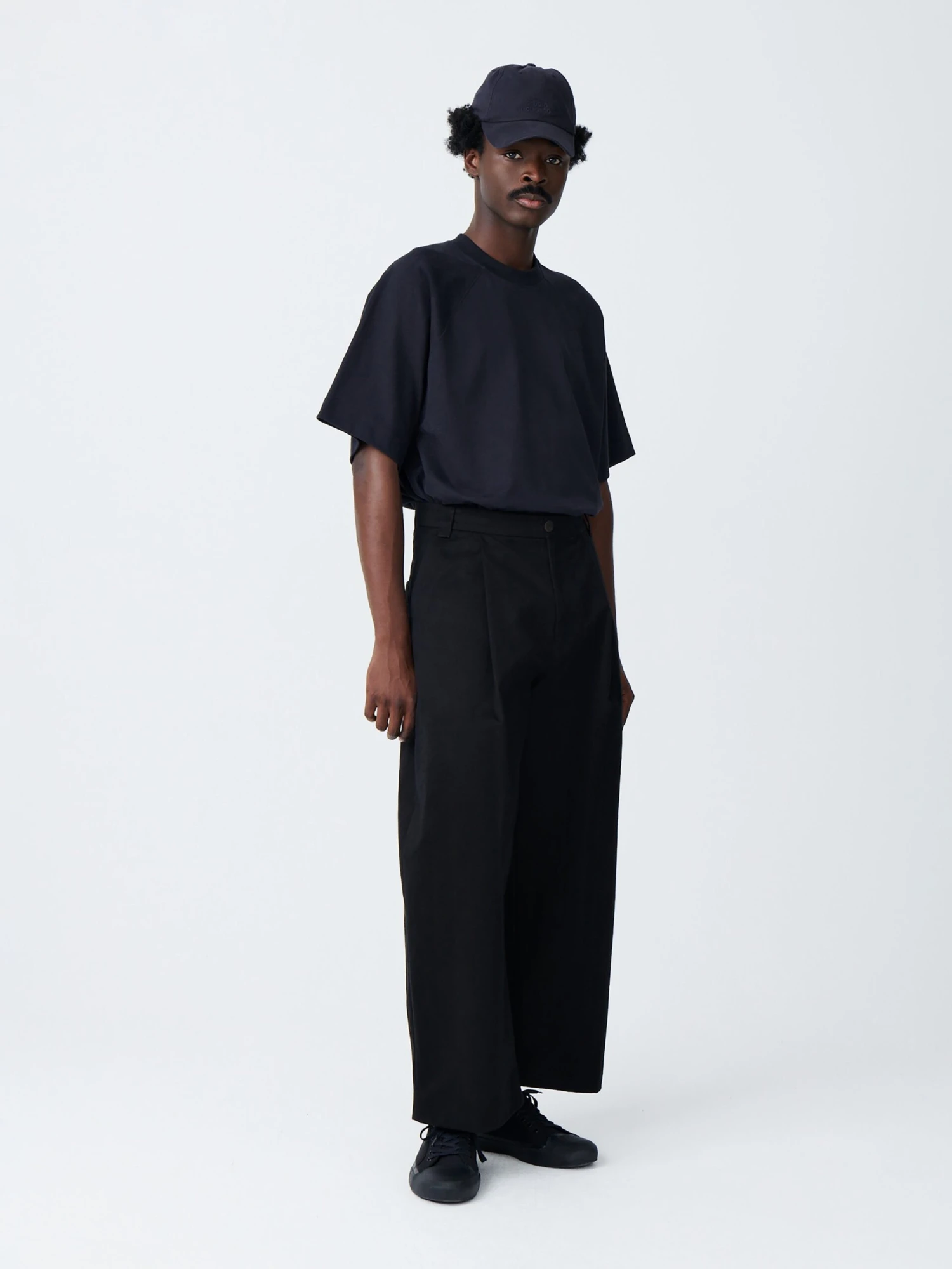 Studio Nicholson Sorte Pant In Black 2 Studio Nicholson Sorte Pant In Black - Image 2