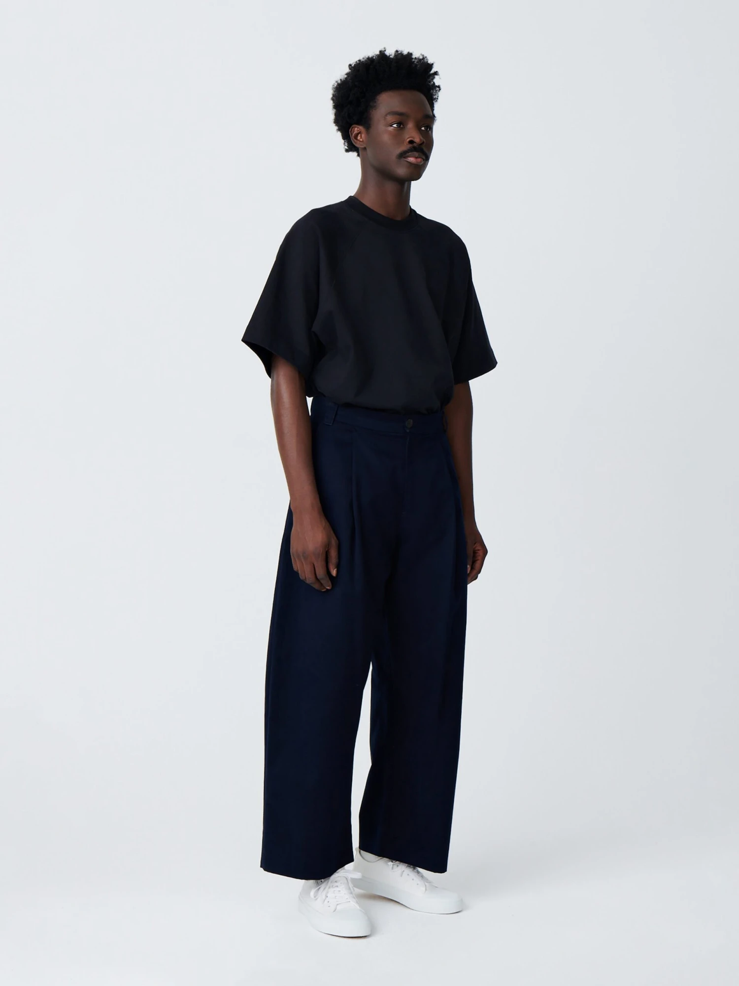 Studio Nicholson Sorte Pant In Dark Navy 2 Studio Nicholson Sorte Pant In Dark Navy - Image 2