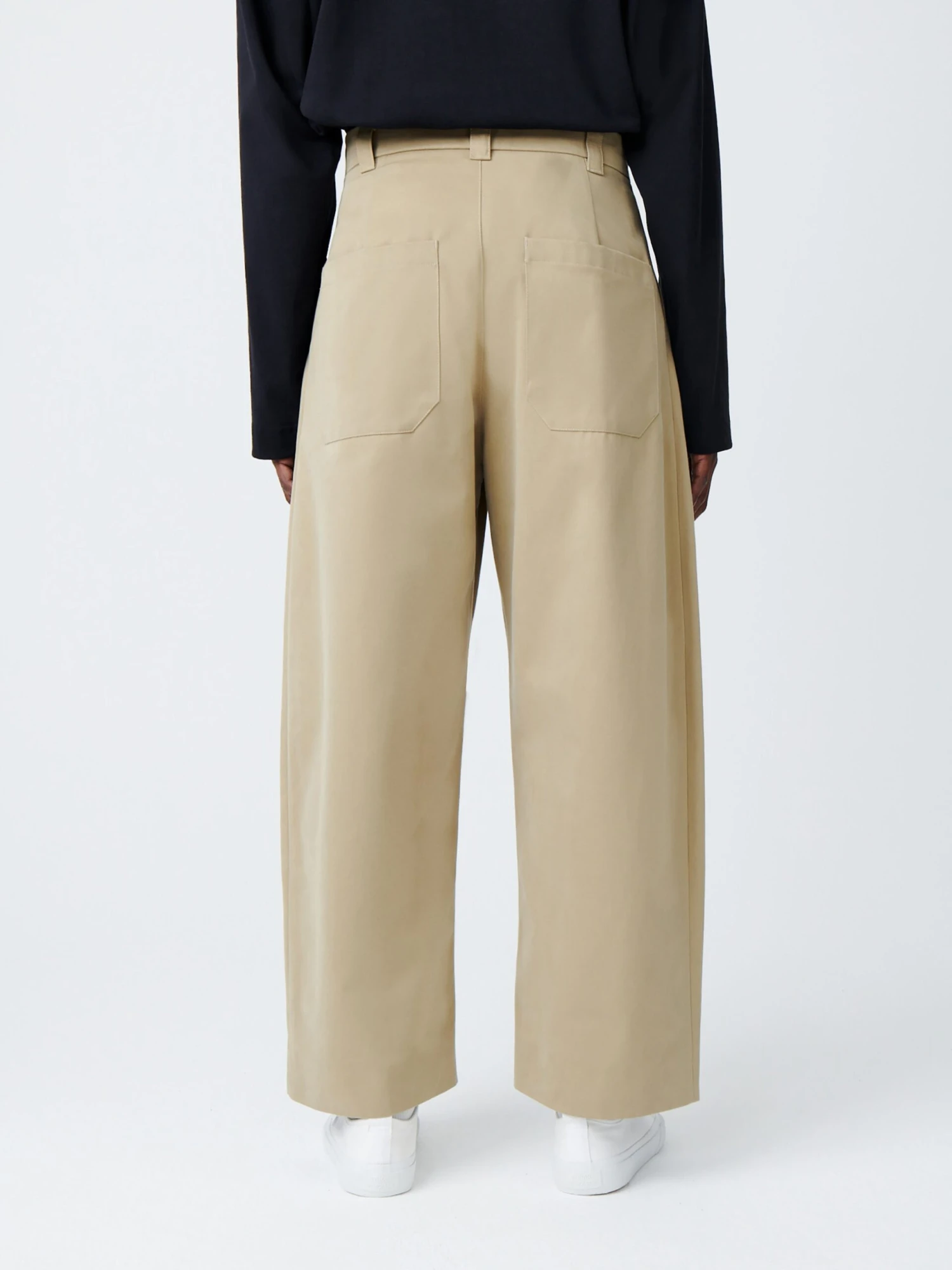 Studio Nicholson Sorte Pant In Tan 5 Studio Nicholson Sorte Pant In Tan - Image 5