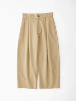 Studio Nicholson Sorte Pant In Tan 13 Studio Nicholson Sorte Pant In Tan -Studio Nicholson SORTETAN FS scaled