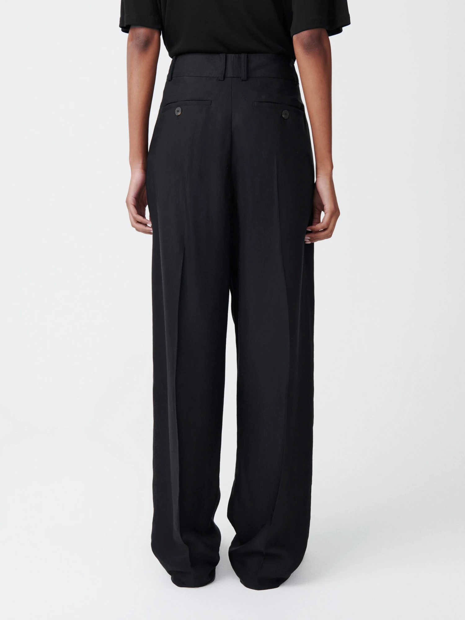 Studio Nicholson Sperro Wool Pant In Darkest Navy 5 Studio Nicholson Sperro Wool Pant In Darkest Navy - Image 5