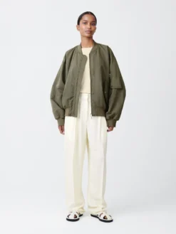 Studio Nicholson Sperro Wool Pant In Parchment