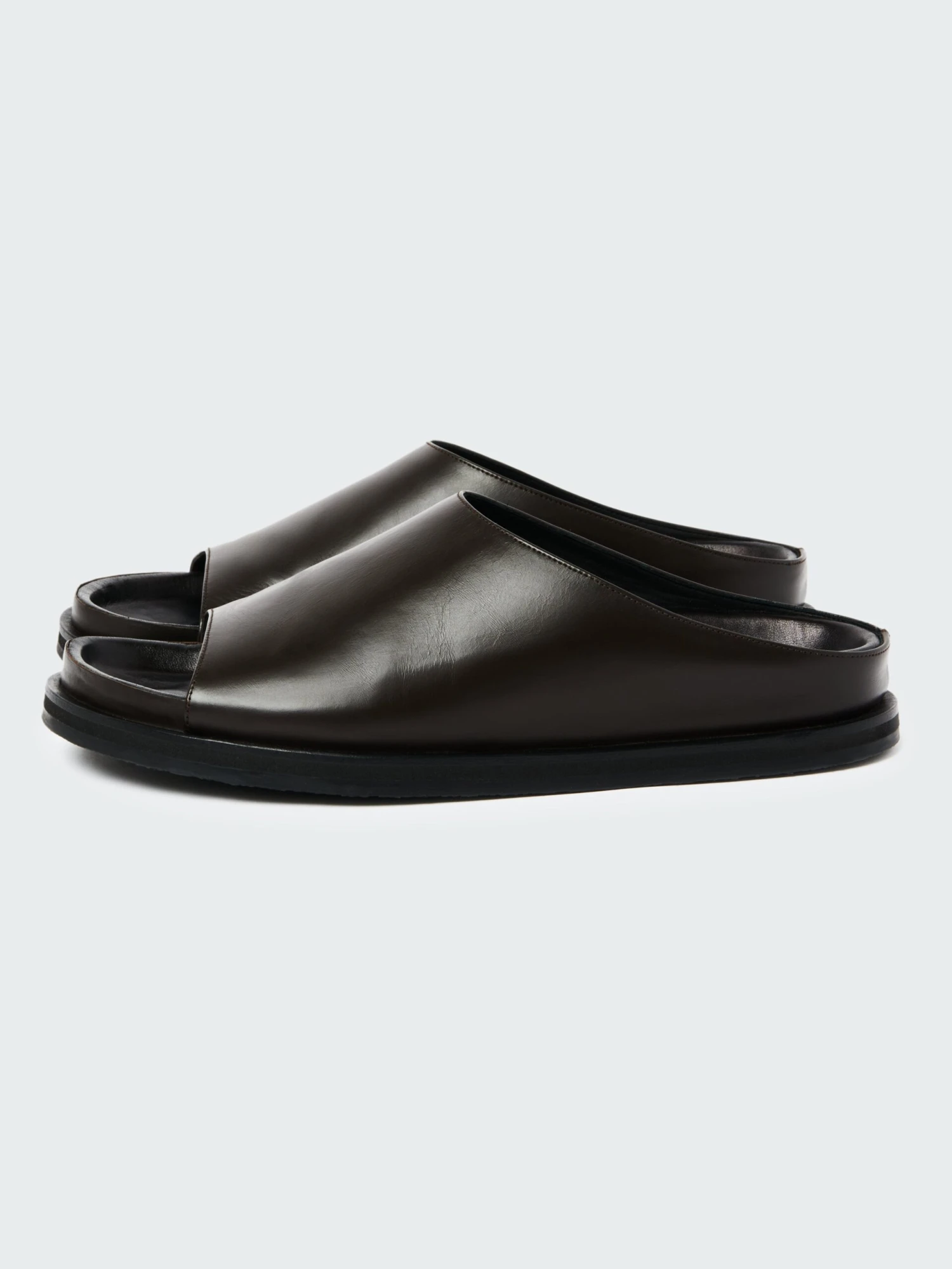 Studio Nicholson Men's Spring Sandal In Cafe 2 Studio Nicholson Men's Spring Sandal In Cafe - Image 2