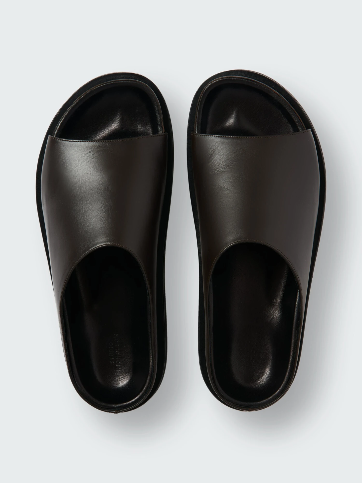 Studio Nicholson Men's Spring Sandal In Cafe 5 Studio Nicholson Men's Spring Sandal In Cafe - Image 5