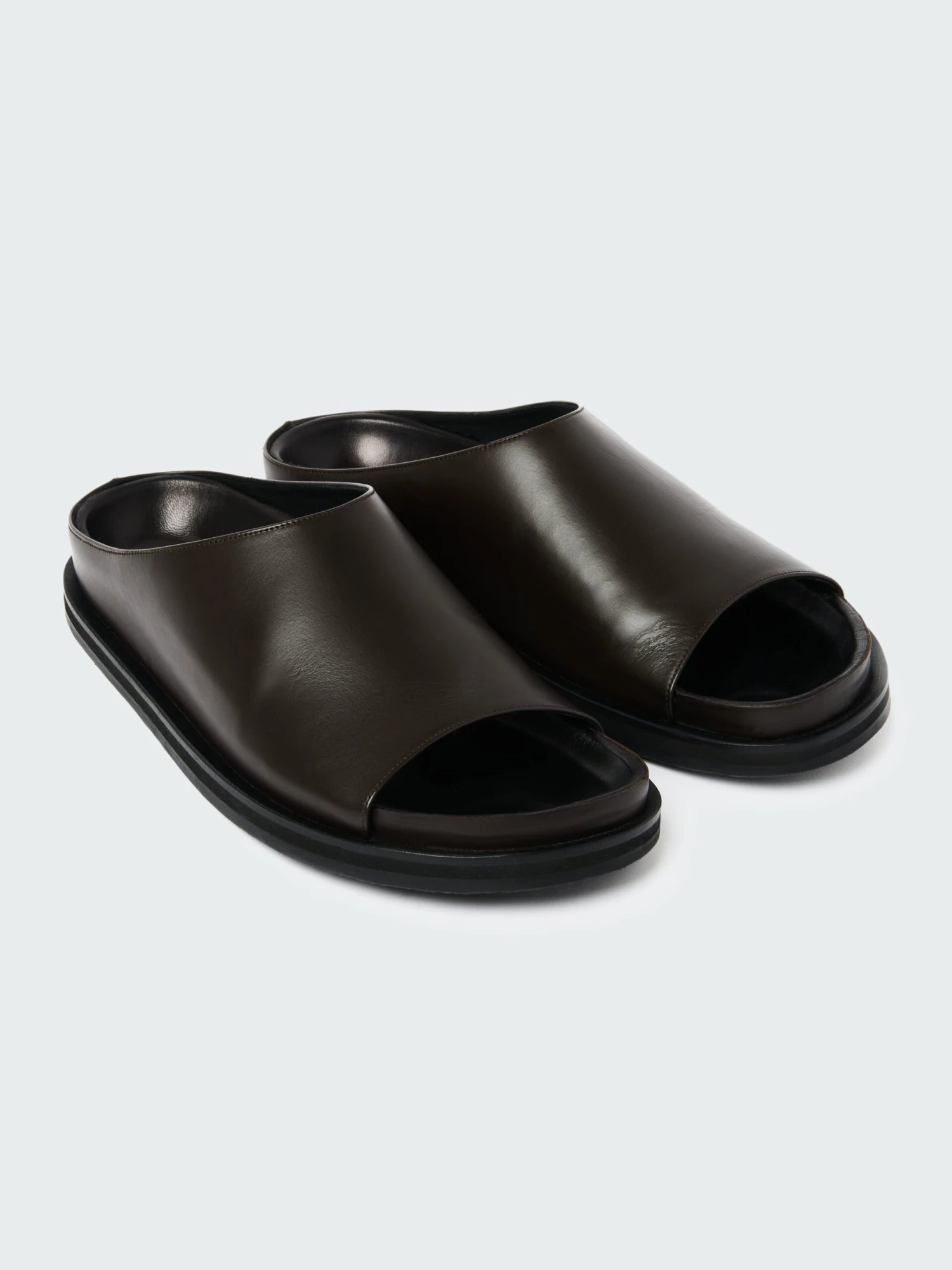 Studio Nicholson Men's Spring Sandal In Cafe 4 Studio Nicholson Men's Spring Sandal In Cafe - Image 4