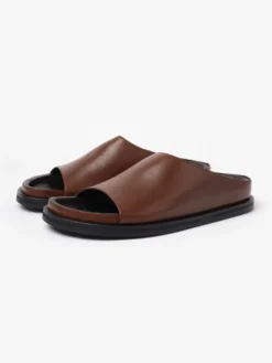Studio Nicholson Men's Spring Sandal In Whiskey