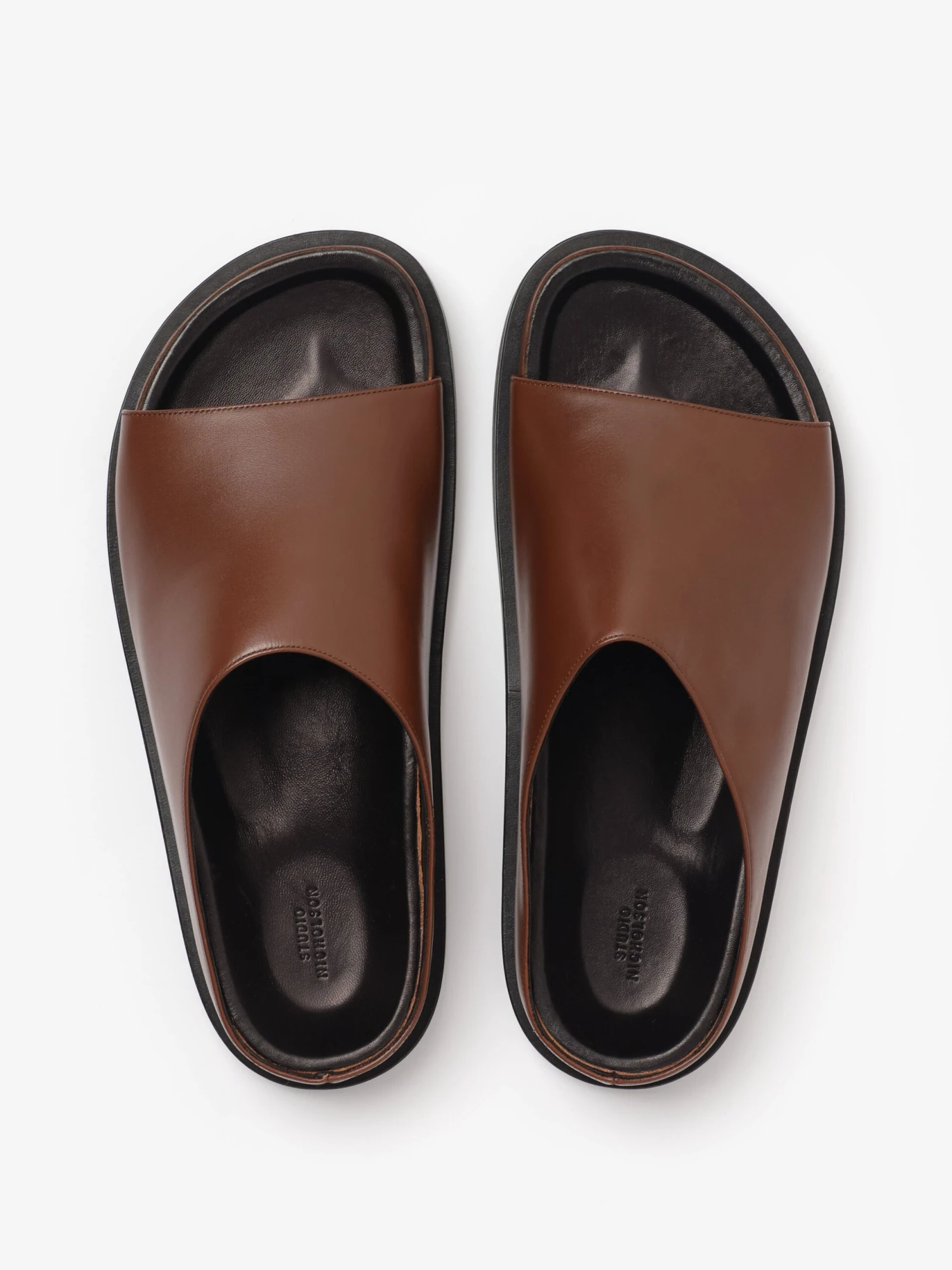 Studio Nicholson Men's Spring Sandal In Whiskey 4 Studio Nicholson Men's Spring Sandal In Whiskey - Image 4