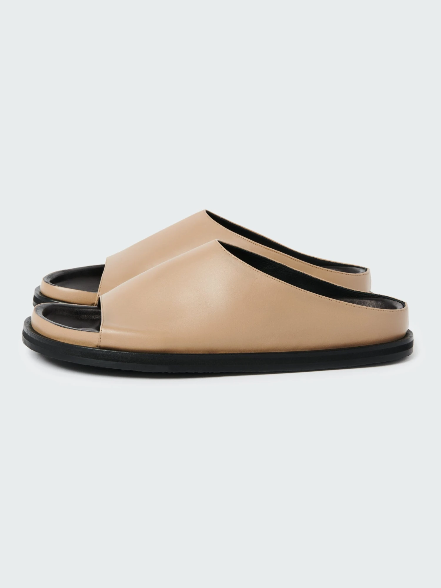 Studio Nicholson Men's Spring Sandal In Oat 2 Studio Nicholson Men's Spring Sandal In Oat - Image 2